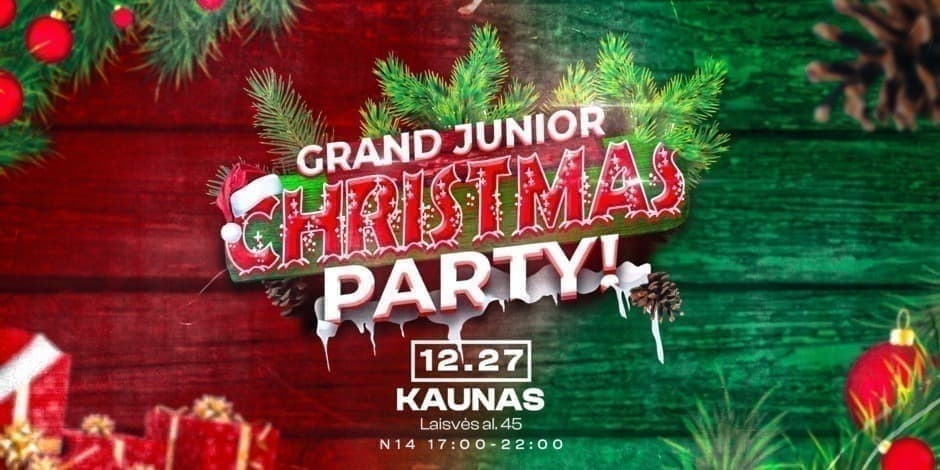 GRAND JUNIOR CHRISTMAS PARTY! Kaunas