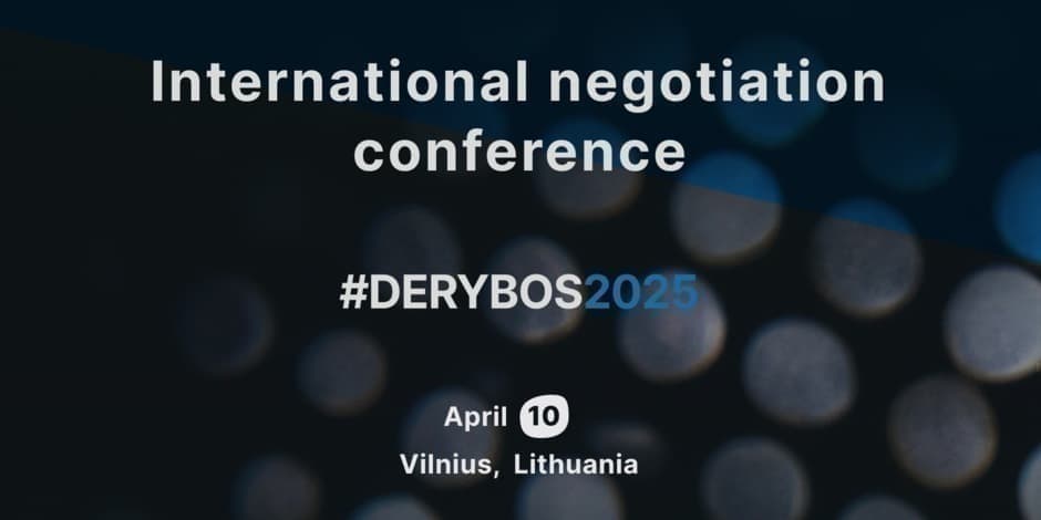 Derybų konferencija #DERYBOS2025