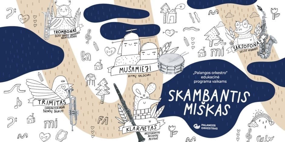 „Skambantis miškas“ | Muzikinė kelionė vaikams ir visai šeimai