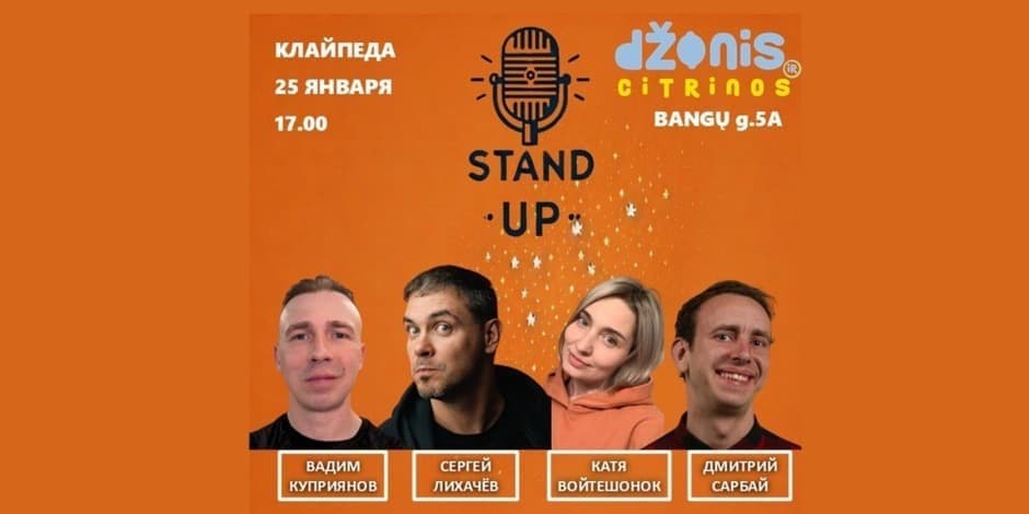 STAND UP KLAIPEDA