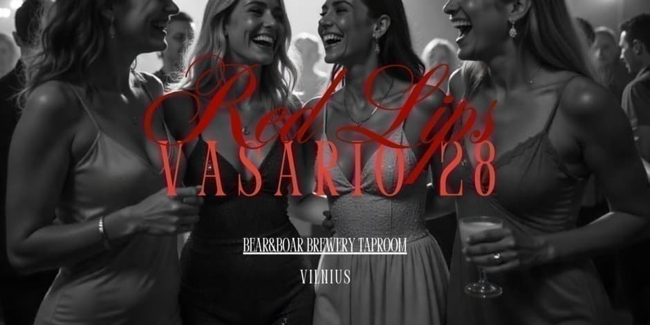 RED LIPS vakarėlis moterims // Moterų Bendrystės Klubas