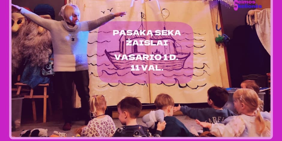 Edukacija "Pasaką seka žaislai"