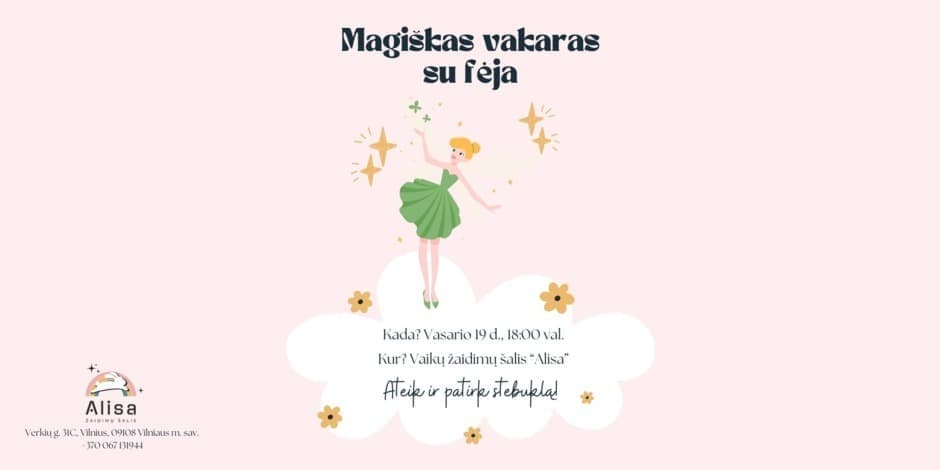 Magiškas vakaras su Fėją