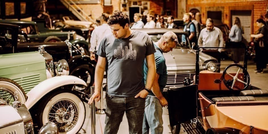Ekskursija "Classic Car Loft" klasikinių automobilių muziejuje