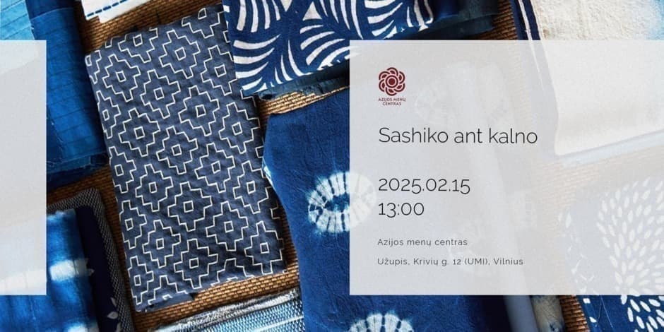 Sashiko ant kalno