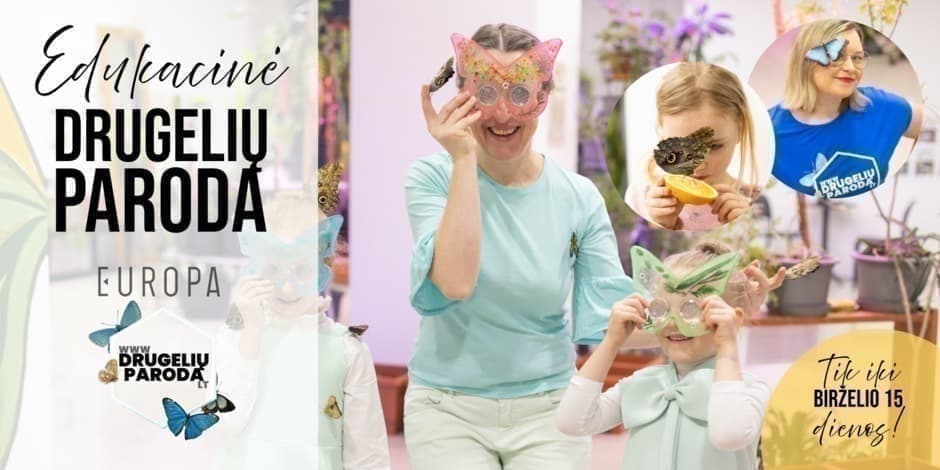 Edukacinė gyvų tropinių drugelių paroda