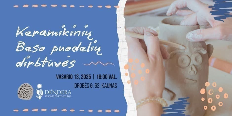 Keramikinių Beso puodelių dirbtuvės