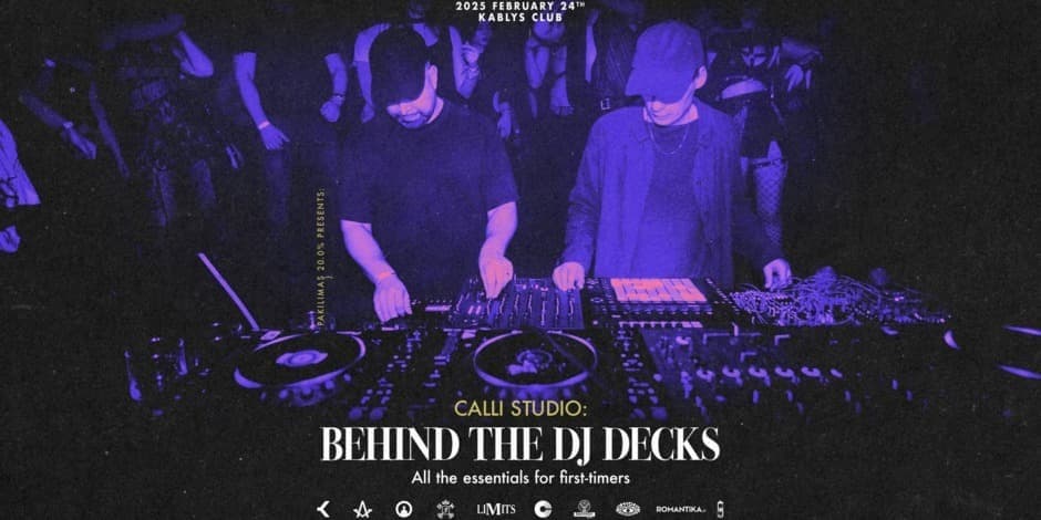 Calli Studio's BEHIND THE DJ DECKS
