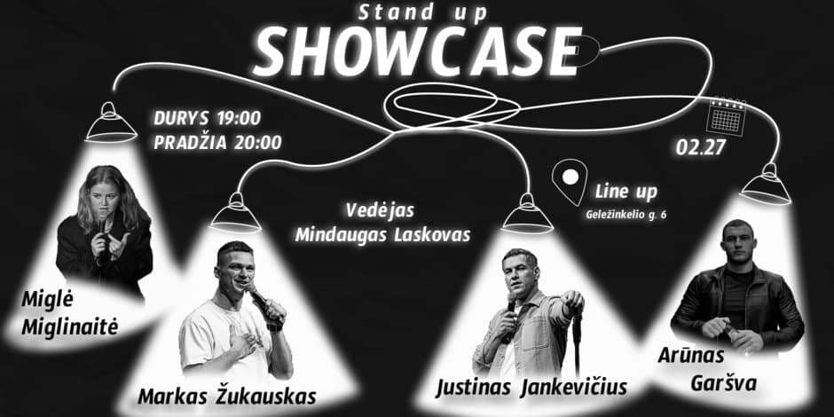 Stand Up Showcase Vilnius