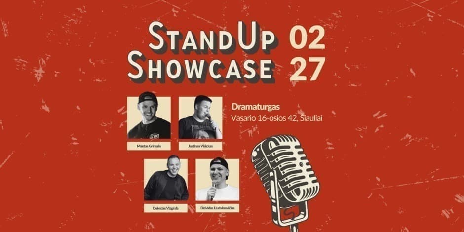 Stand Up Showcase | Šiauliai