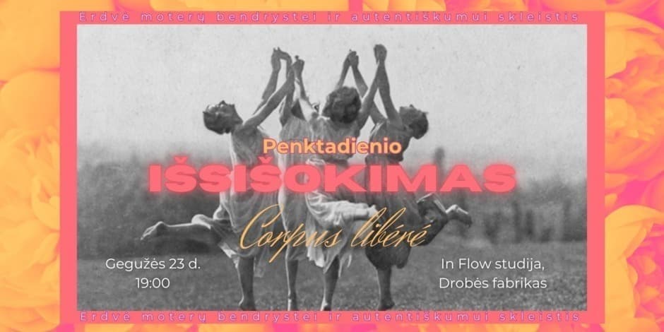 Penktadienio IŠSIŠOKIMAS moterims - Corpus Libéré