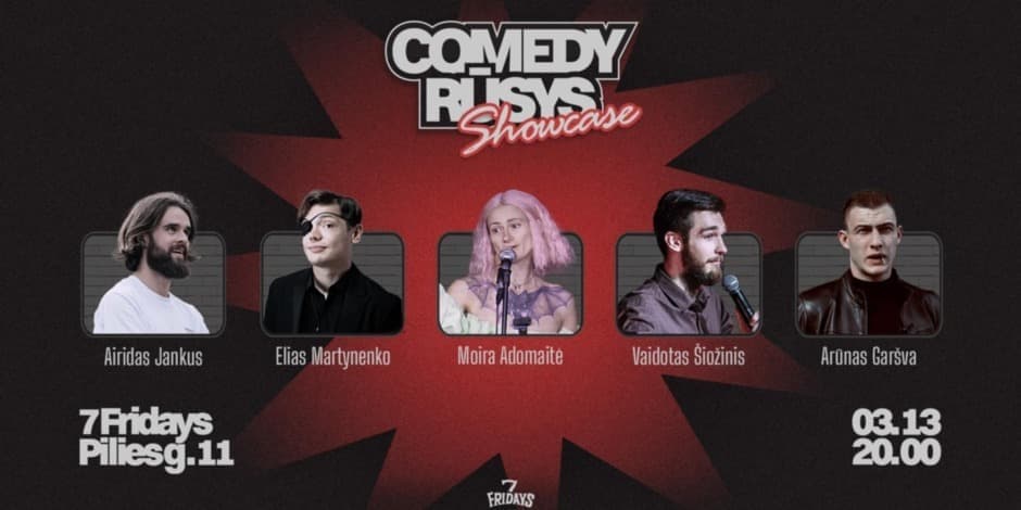 Comedy Rūsys Showcase