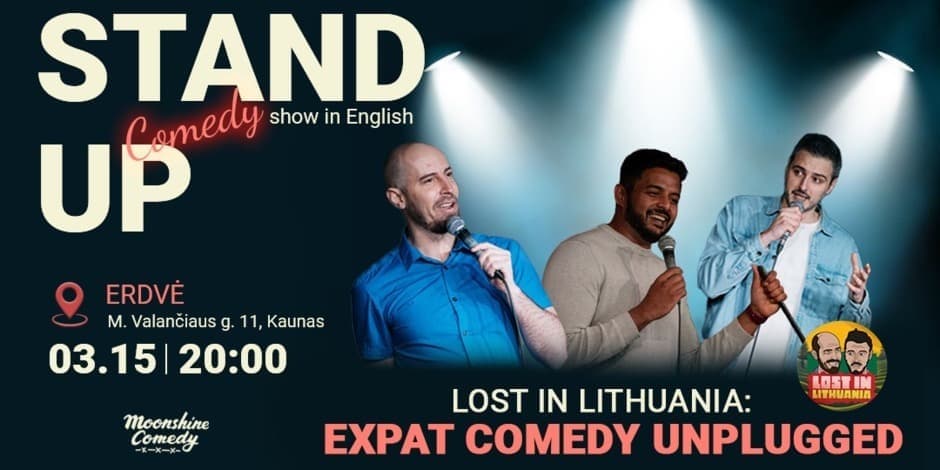 Lost in Lithuania: Expat Comedy Unplugged