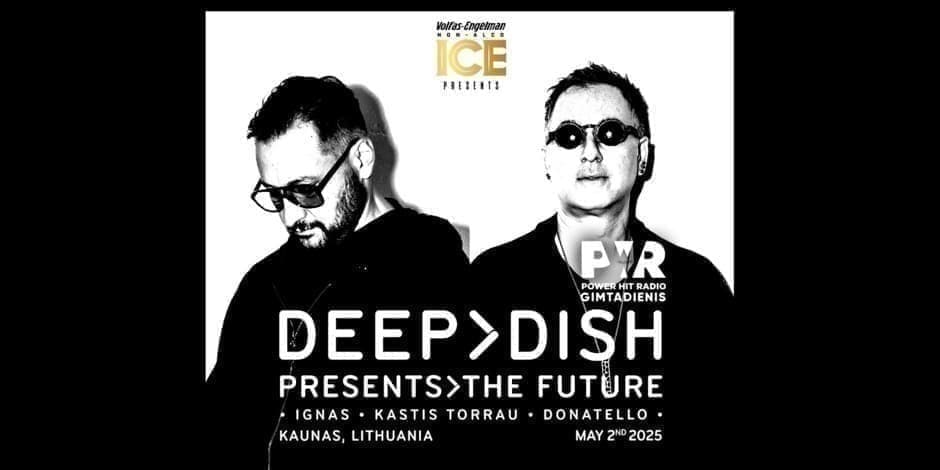 Volfas Engelman ICE non-alco: DEEP DISH - Kaunas 2025