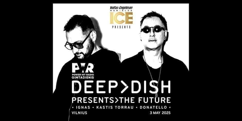 Volfas Engelman ICE non-alco: DEEP DISH - Vilnius 2025