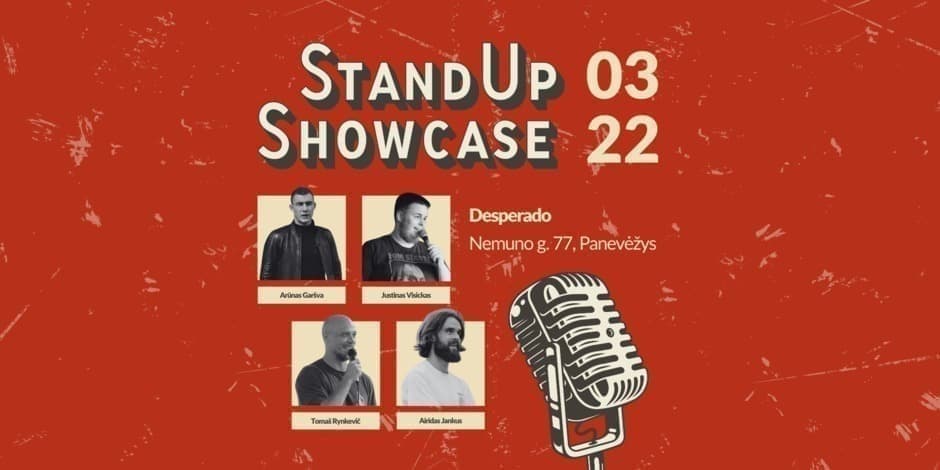 Stand Up Showcase | Panevėžys