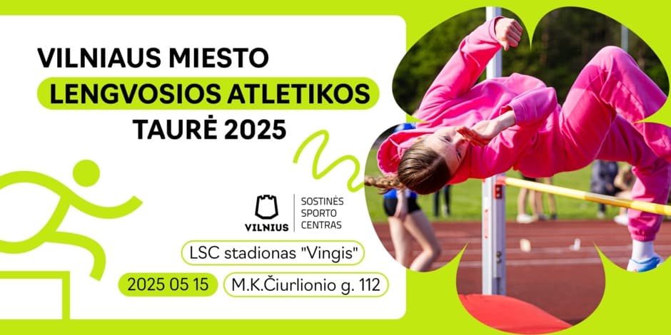 Vilniaus miesto lengvosios atletikos taurė 2025