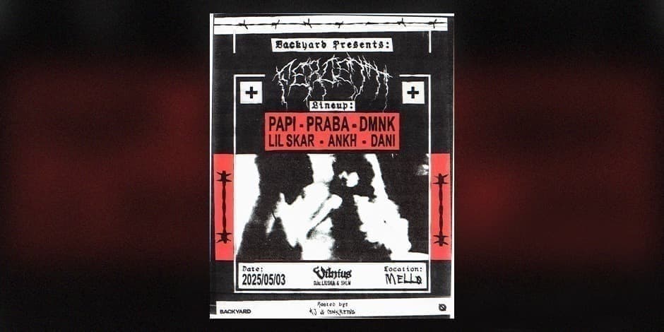 BACKYARD PRESENTS: FERCETTI & FRIENDS | VILNIUS