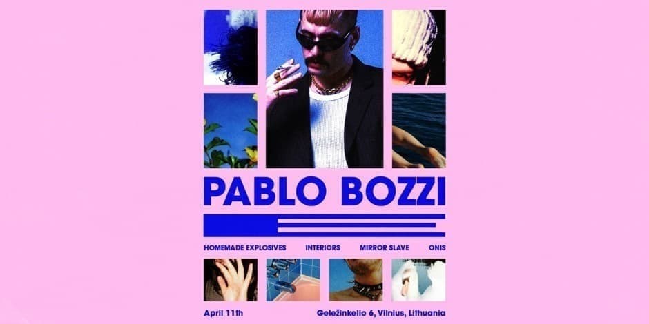 ELASTICA: PABLO BOZZI, HOMEMADE EXPLOSIVES, INTERIORS, MIRROR SLAVE, ONIS