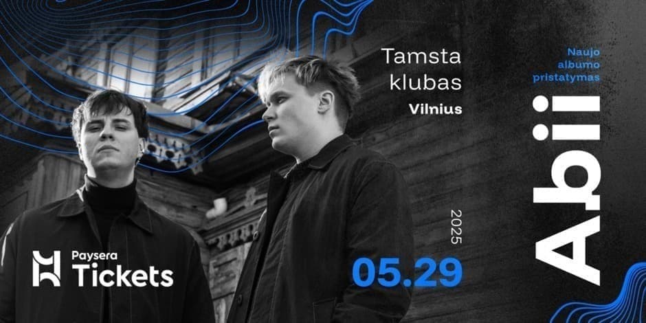 Abii - naujo albumo pristatymo koncertas Vilnius