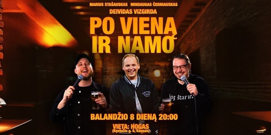 PO VIENĄ IR NAMO SU DEIVIDU VIZGIRDA