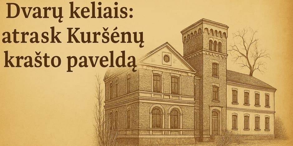 „Dvarų keliais: atrask Kuršėnų krašto paveldą“