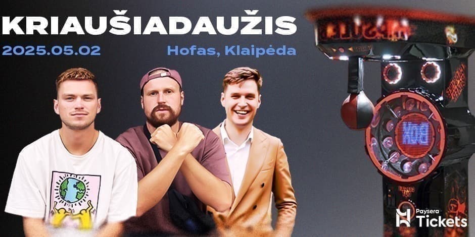 HIPARIKAI: KRIAUŠIADAUŽIS KLAIPĖDA