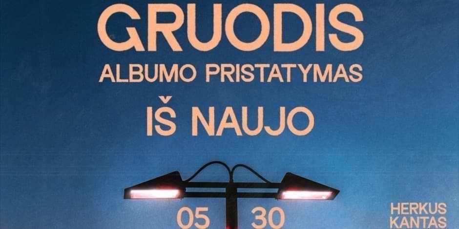 Gruodis albumo "Iš Naujo" pristatymas KLAIPĖDOJE | Herkus Kantas