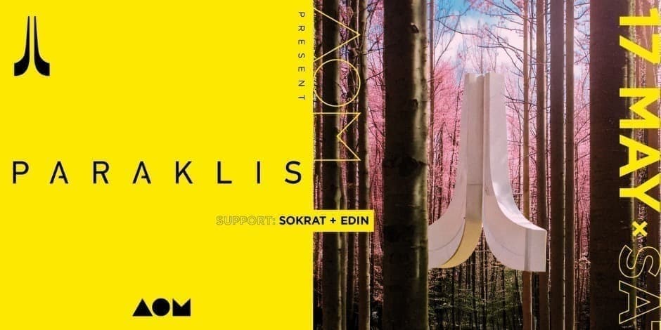 PARAKLIS @ club Dom, 17 May, 23:00, Support by: Sokrat & E D I N