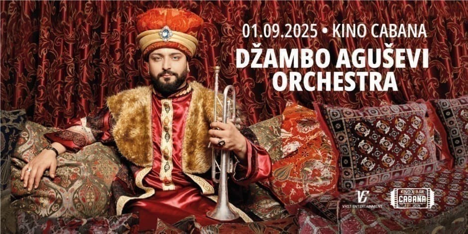 Džambo Aguševi Orchestra [Special guests: Ethno Forte] @ Kino Cabana