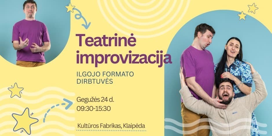 Teatrinė improvizacija: Ilgojo formato dirbtuvės