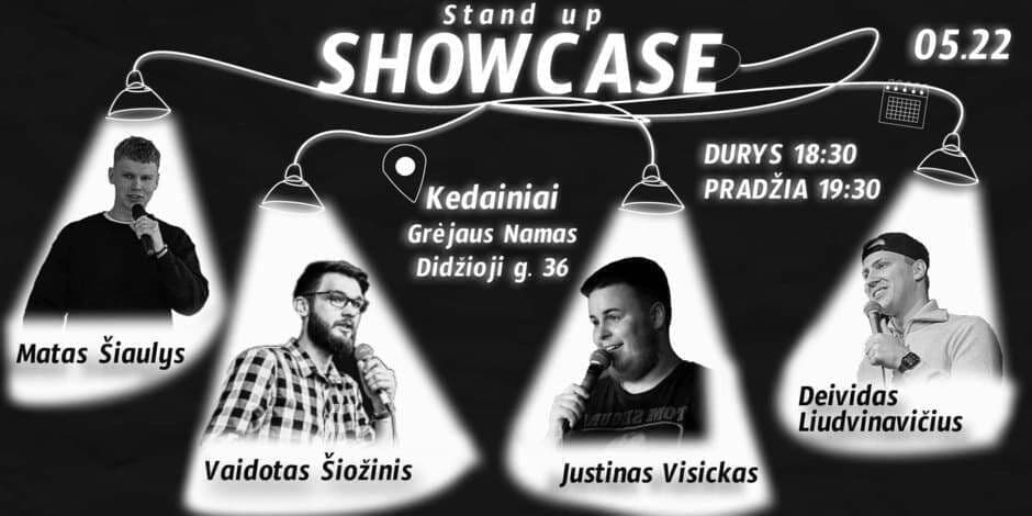Stand Up SHOWCASE KĖDAINIAI