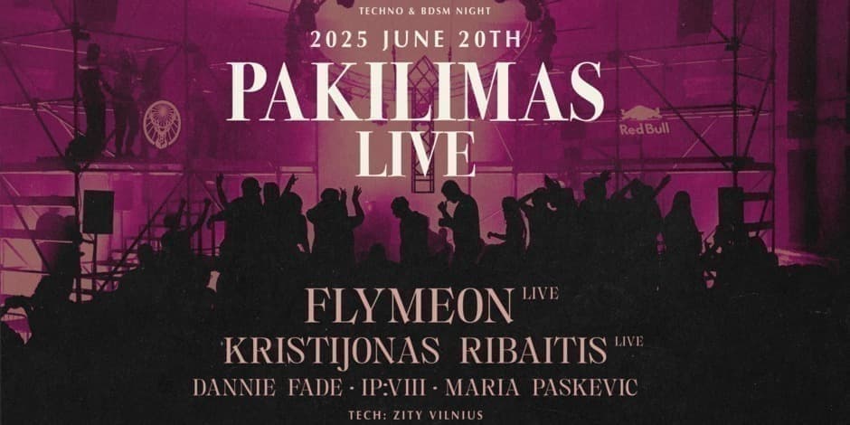 PAKILIMAS LIVE: FLYMEON, KRISTIJONAS RIBAITIS
