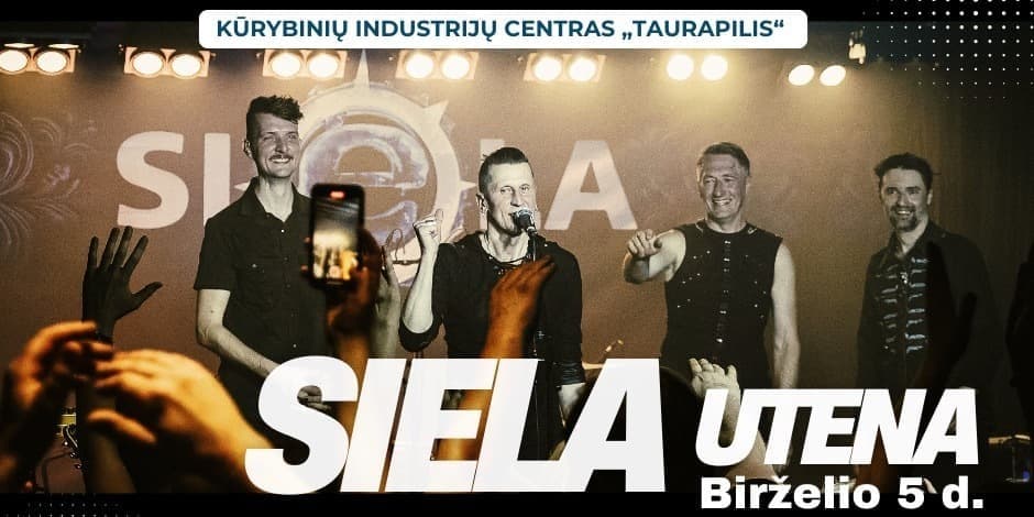 Grupės SIELA koncertas UTENOJE!!!