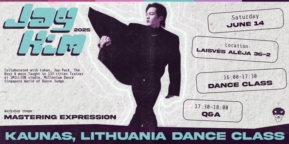 Dance class with JAY KIM | Kaunas | Mastering EXPRESSION