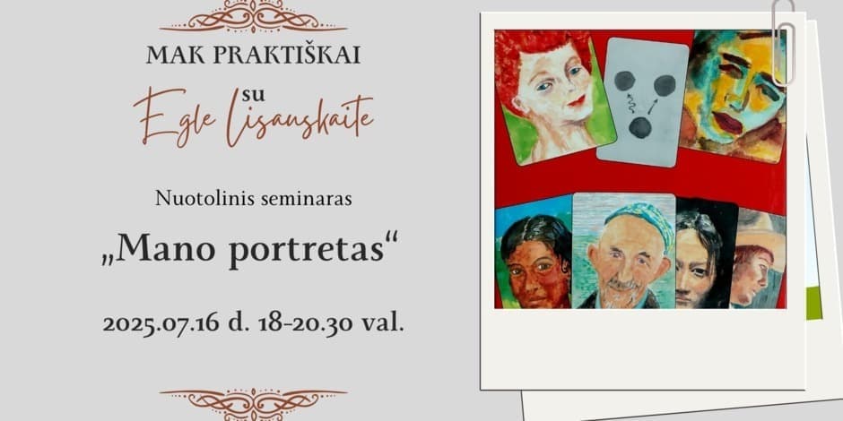 MAK praktiškai: „MANO PORTRETAS“