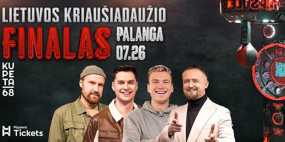 KRIAUŠIADAUŽIS: FINALAS PALANGOJE