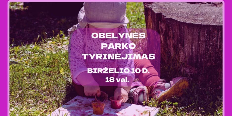 Sensoriniai žaidimai gamtoje