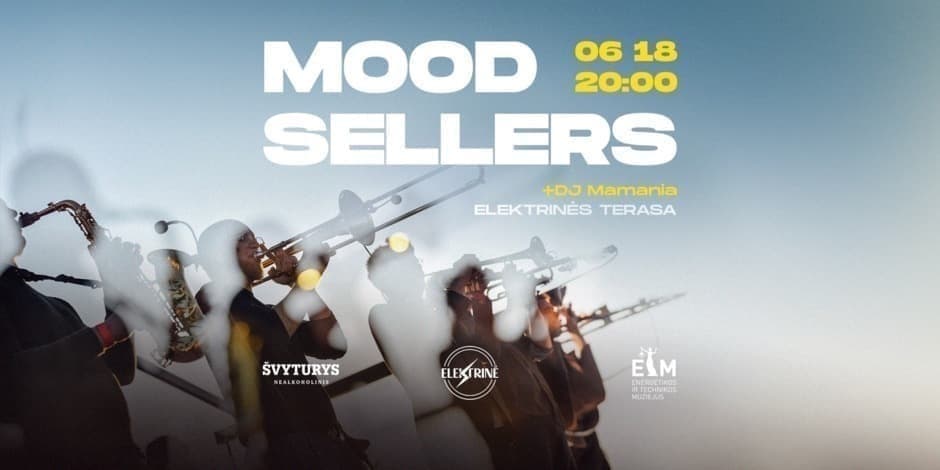 ELEKTRINĖS terasa GYVAI I Mood Sellers