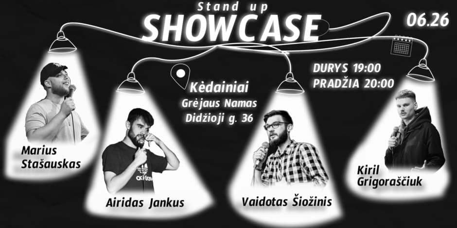 Stand Up Showcase KĖDAINIAI