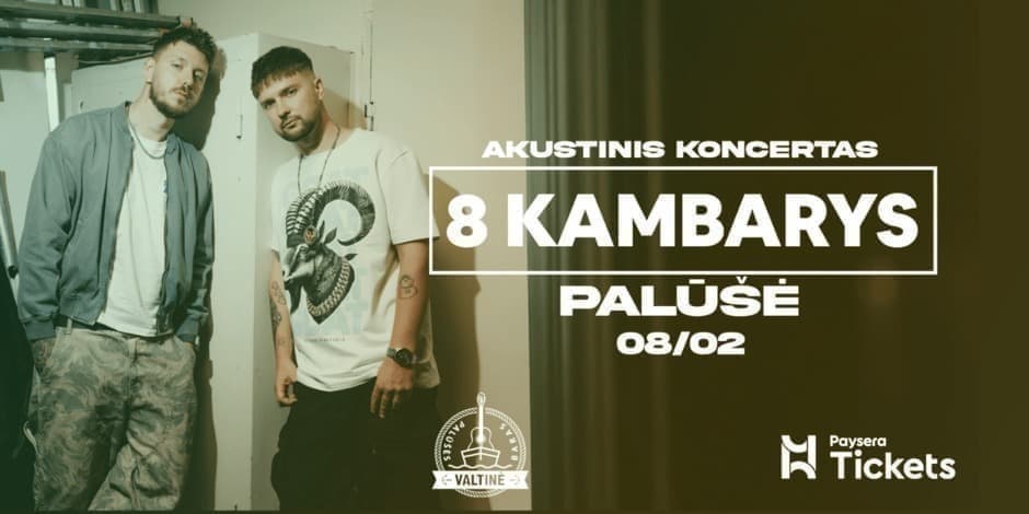 8 KAMBARYS akustiškai | Palūšės valtinė - baras 08.02