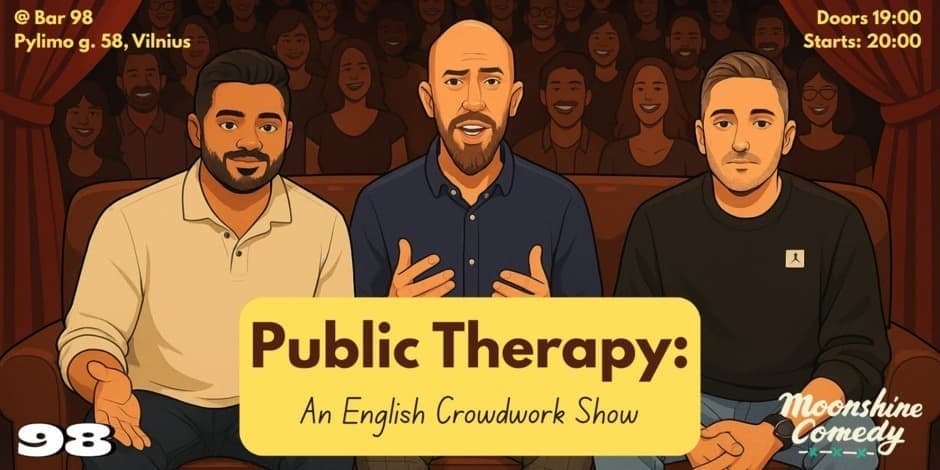 Public Therapy: An English Crowdwork Show