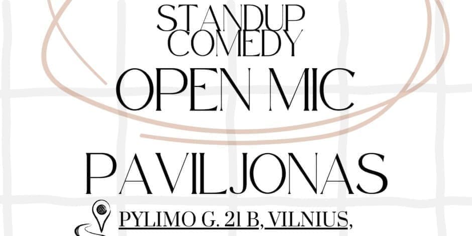 Aštri Komedija Atviras Mikrofonas