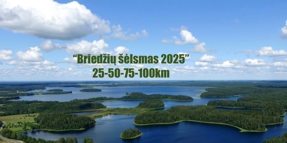 Pėsčiųjų žygis "Briedžių šėlsmas'25" / Plateliai 25-50-75-100km – rugpjūčio 2-3 dienomis!