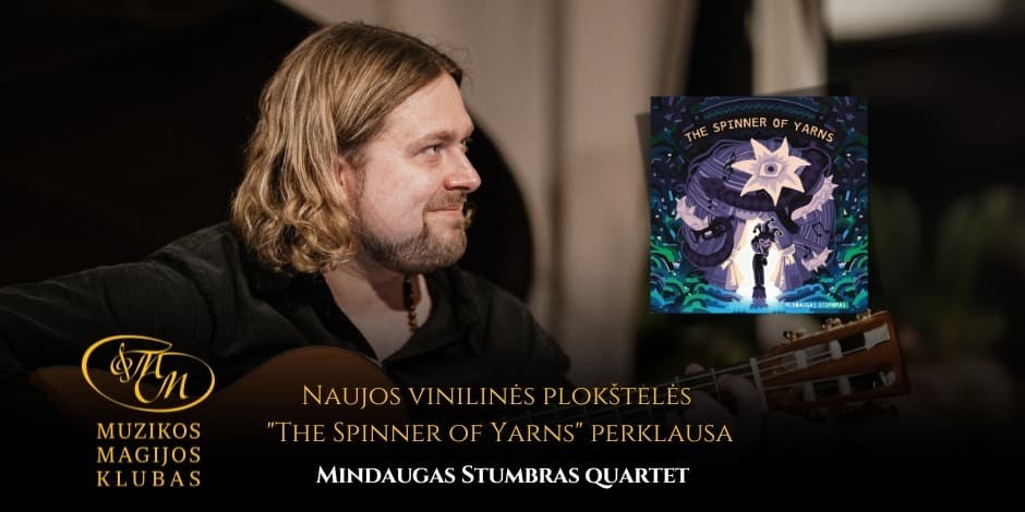 Naujos vinilinės plokštelės "The Spinner of Yarns" perklausa
