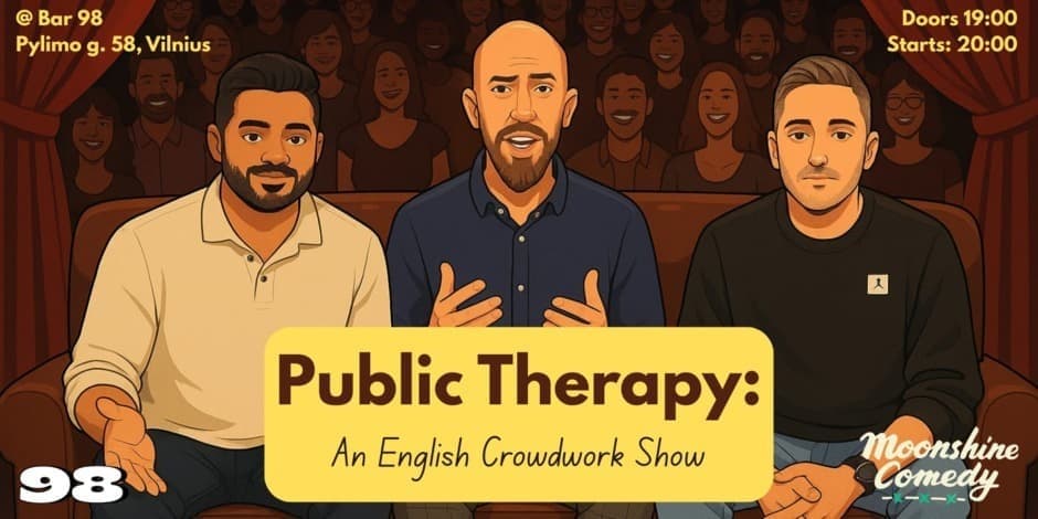 Public Therapy: An English Crowdwork Show