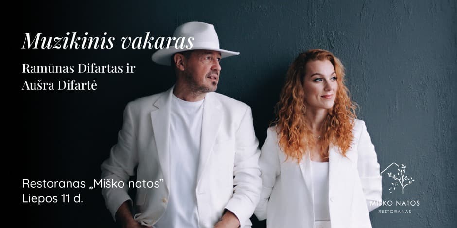 Gyvos muzikos vakaras Miško Natose | Liepos 11 d.