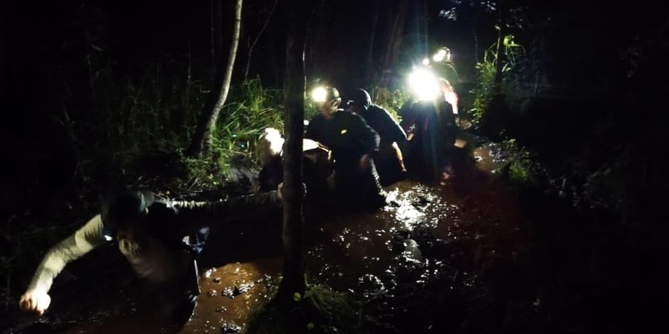 Naktinis bridimas Sietuvos kūlgrinda