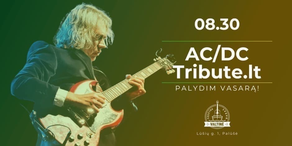 AC/DC Tribute.lt | Palūšės valtinė - baras | 08.30