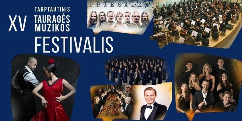 XV Tauragės muzikos festivalis/ ABONEMENTAS